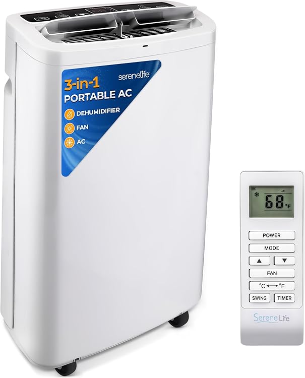 SereneLife SLPAC14 Portable 14,000 BTU Air Conditioner Review 2025