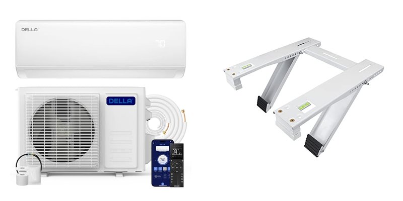 22000 BTU Air Conditioners With Durable Support Brackets
