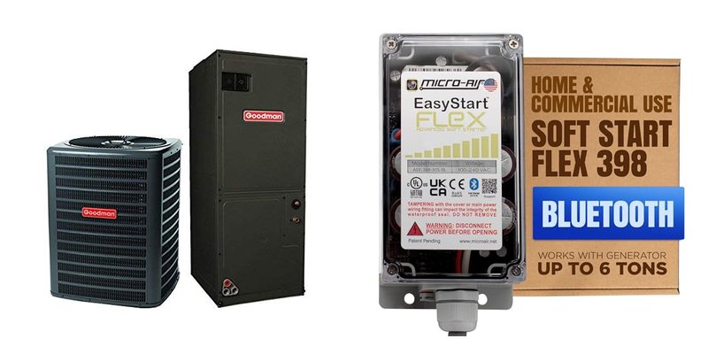 3.5 Ton Air Conditioner Systems and Soft Start Kits for Efficient Cooling