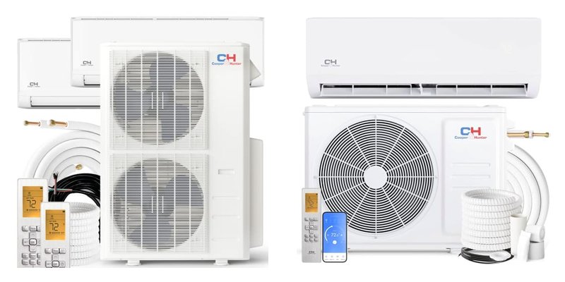 48,000 BTU Mini Split Single Zone Air Conditioners for Efficient Cooling and Heating