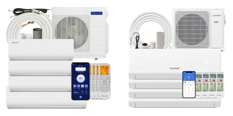 4 Unit Mini Split Systems for Efficient Multi-Zone Cooling and Heating