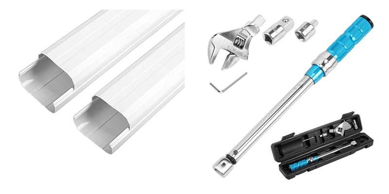 Mini Split HVAC Torque Wrenches and Accessories for Installation
