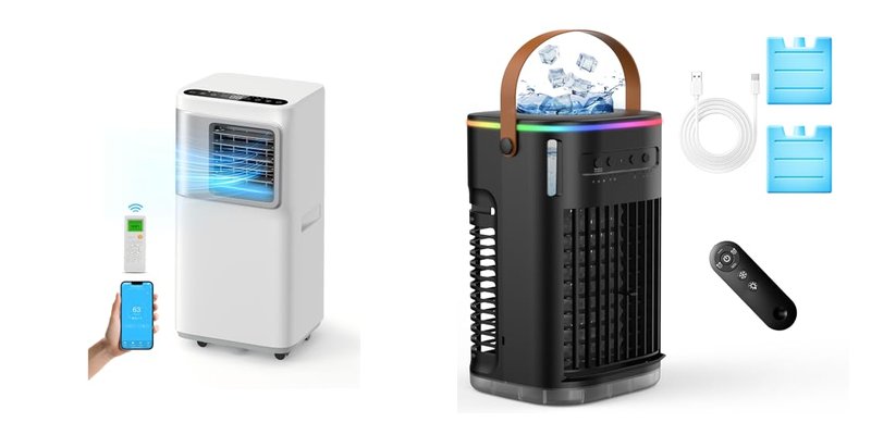 5 in 1 Portable Air Conditioners for Efficient Cooling and More