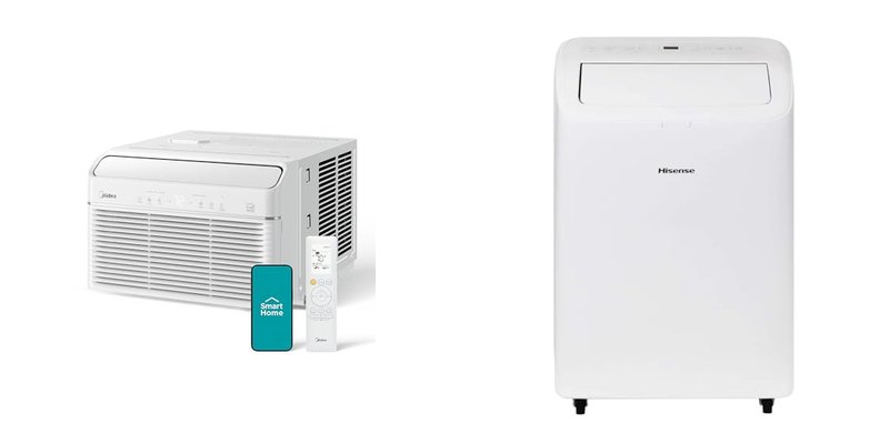 8000 BTU Inverter Air Conditioners for Efficient Cooling and Heating