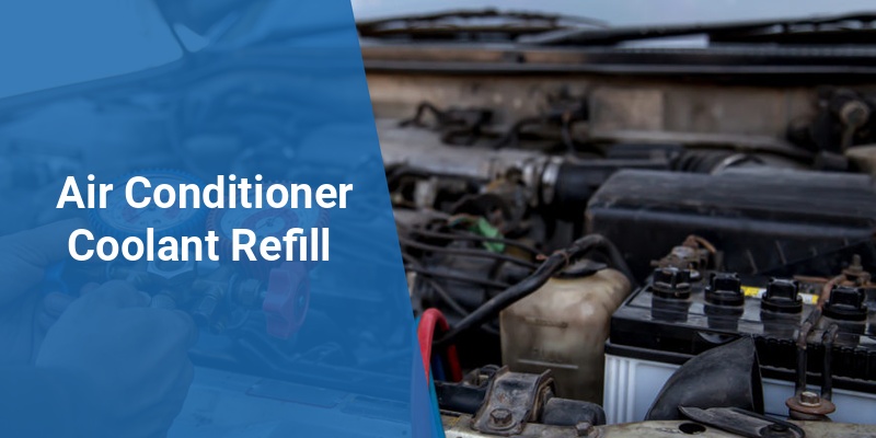 air conditioner coolant refill