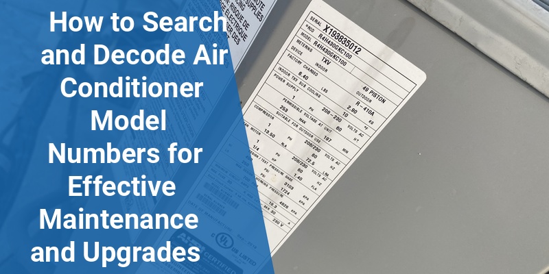 air conditioner model number search