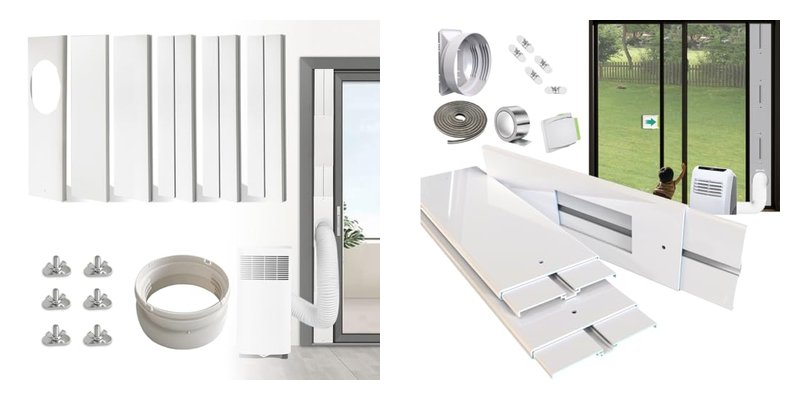 Air Conditioner Door Vent Kits for Sliding Doors and Windows