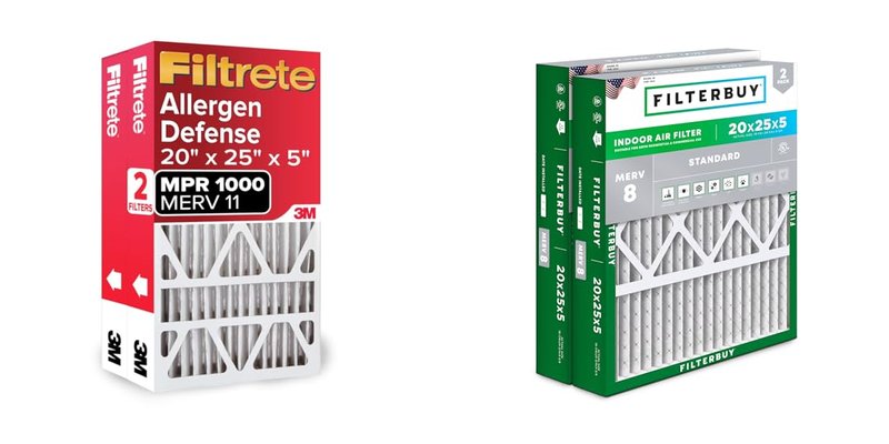 20x25x5 Air Conditioner Filters for Cleaner Indoor Air