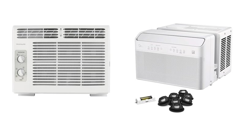 Air Conditioners for Long Windows With Efficient Cooling