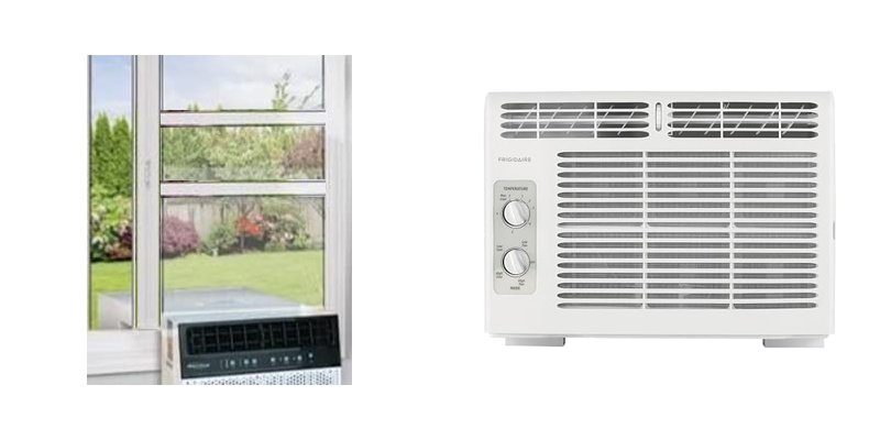 Air Conditioners and Window Kits for Side Sliding Windows