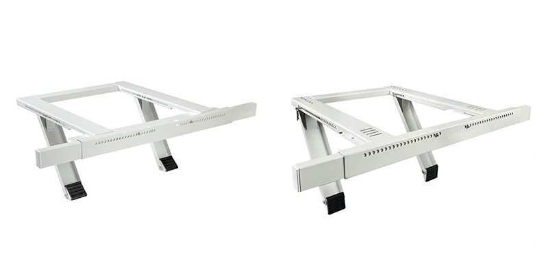 Air Conditioner Support Brackets for Vinyl Windows With Easy No-Drill Installation
