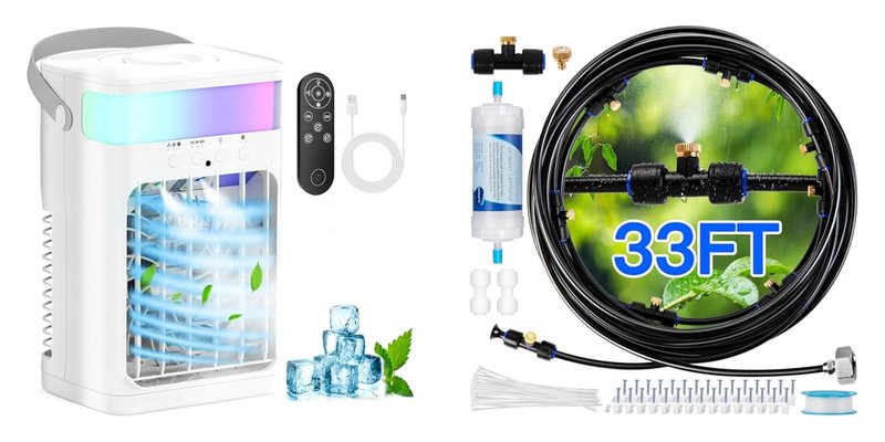 Air Conditioner Water Misters for Efficient Cooling