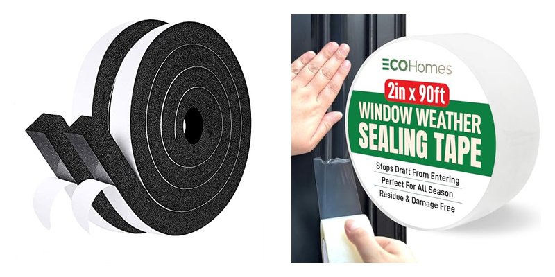 Air Conditioner Weather Seal Strips and Window Insulation Kits