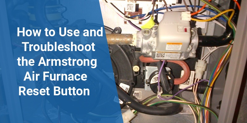 armstrong air furnace reset button