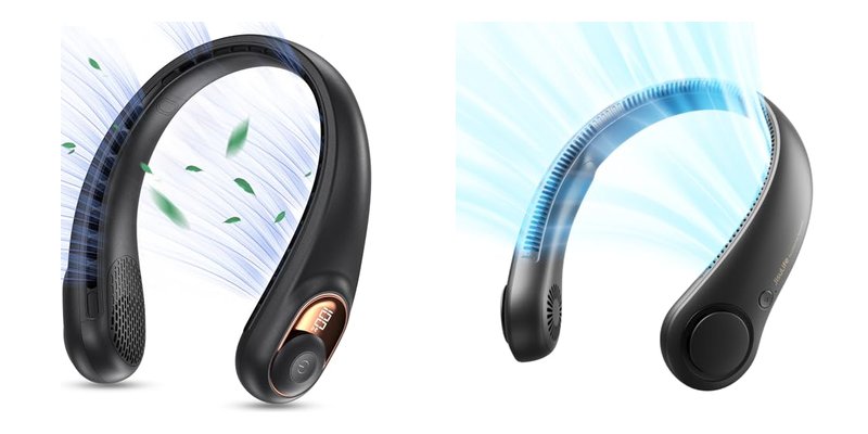 Bladeless Neck Fans for Hands-Free Cooling