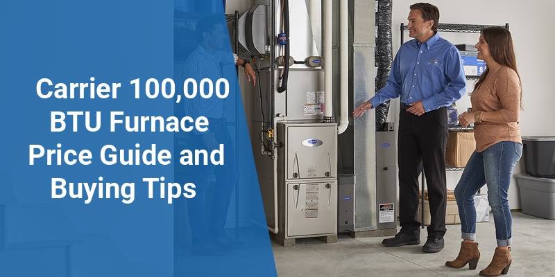 carrier 100 000 btu furnace price