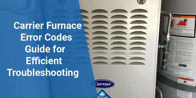 carrier furnace error codes