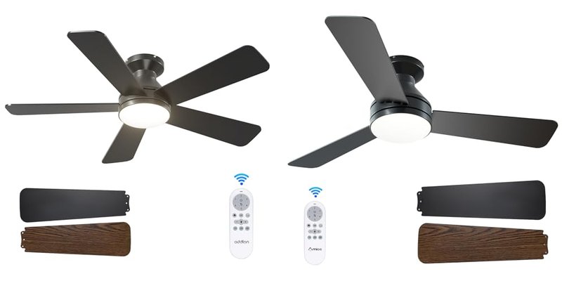 Ceiling Fans for Bedrooms With Lights and Remote Control