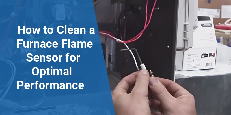 clean furnace flame sensor