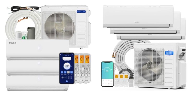 DIY Mini Split 3 Zone Systems for Efficient Multi-Room Cooling and Heating
