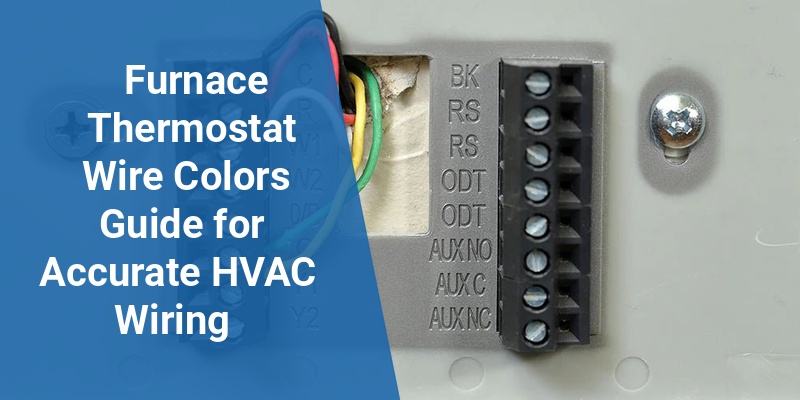 furnace thermostat wire colors