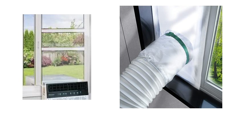 Horizontal Casement Window Air Conditioners and Seal Kits for Efficient Cooling