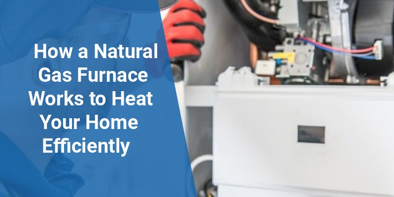 how does a natural gas furnace work