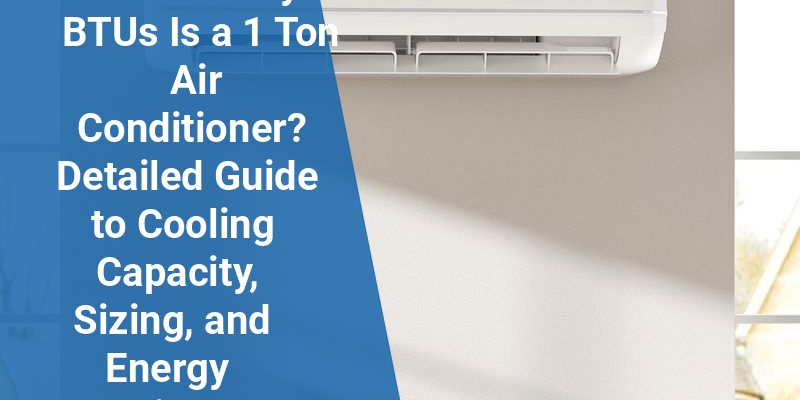 how many btus is a 1 ton air conditioner