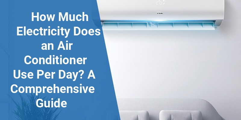 how much electricity does an air conditioner use per day