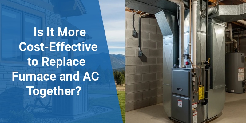 is it cheaper to replace furnace and ac together