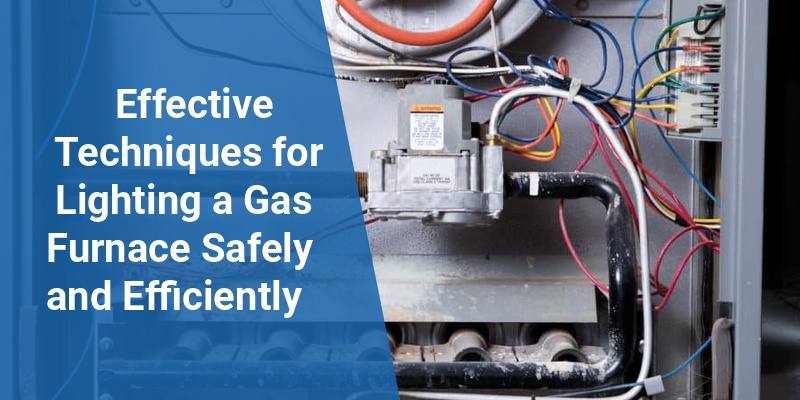 lighting a gas furnace