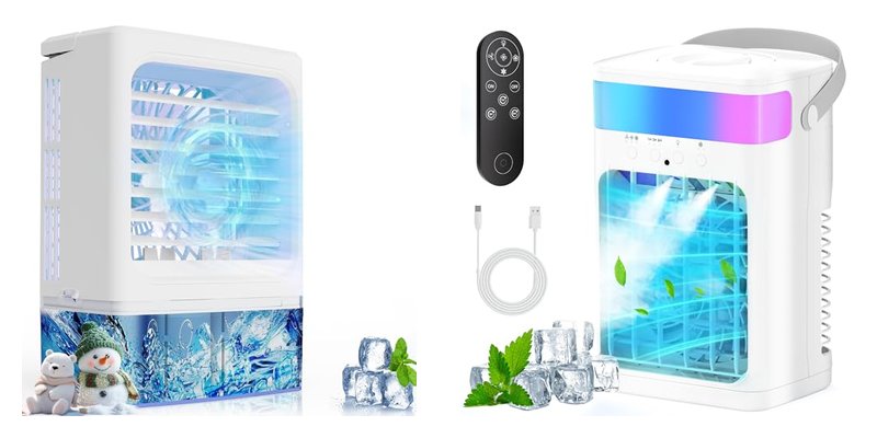 Mini Air Conditioner Fan for Personal Cooling Comfort