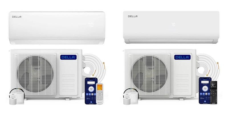 Mini Split AC Units for 900 Sq Ft Spaces With Efficient Cooling and Heating