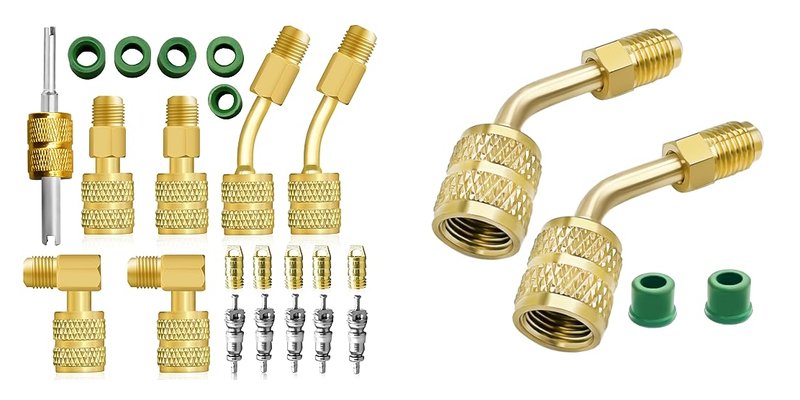 Mini Split Adapter 5/16 to 1/4 Coupler for HVAC Systems