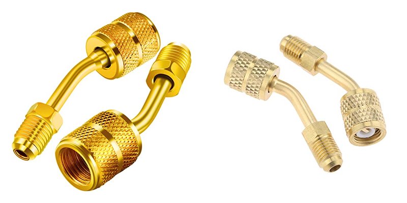 Mini Split Gauge Adapters for HVAC and Air Conditioner Service