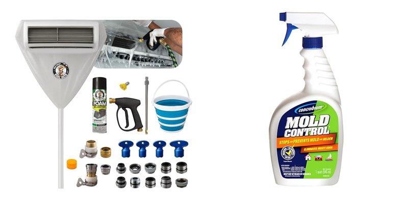 Mini Split Mold Spray and Cleaning Kits for Efficient HVAC Maintenance