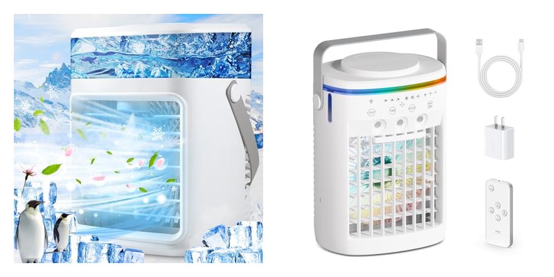 Portable Air Conditioners With Water Tanks for Personal Cooling