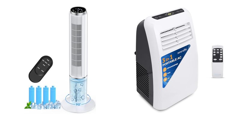 Portable Air Conditioner Dehumidifiers Without Hose for Efficient Cooling