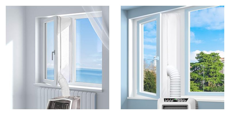 Portable Air Conditioners and Seals for Casement Windows