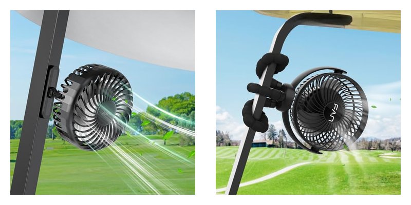 Portable Golf Cart Air Conditioners and Fans for Ultimate Cooling