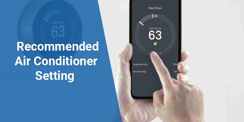 recommended air conditioner setting
