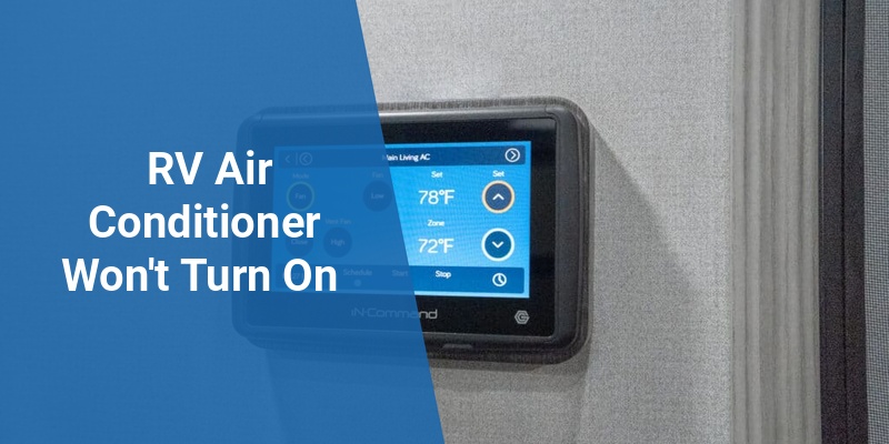 rv air conditioner won't turn on