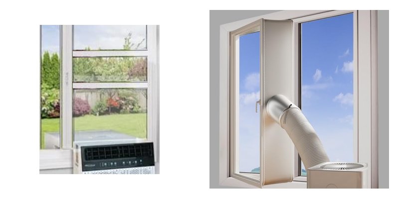 Slider Casement Window Air Conditioner Kits and Seals for Efficient Cooling