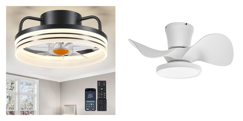Small Ceiling Fans for Compact Spaces and Bedrooms