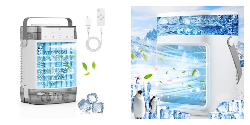 Small Plug-in Air Conditioners for Personal Cooling