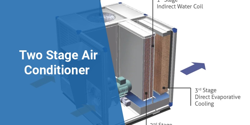 two stage air conditioner