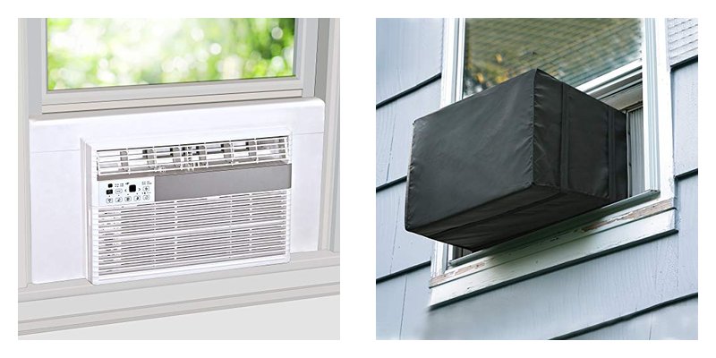 Window Air Conditioner Covers for Winter Protection and Insulation