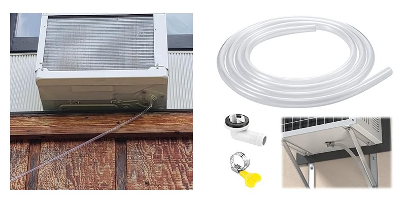 Window Air Conditioner Drain Line Kits for Efficient Water Drainage