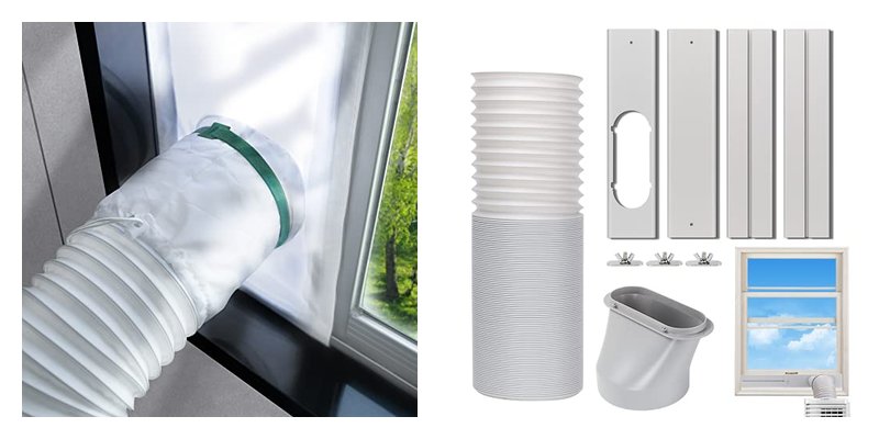 Window Vent Air Conditioner Kits for Portable AC Units